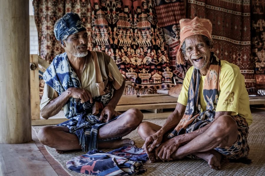 sumba villagers