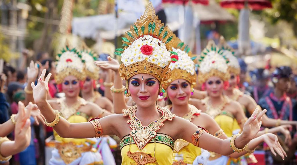 bali arts festival opening parade