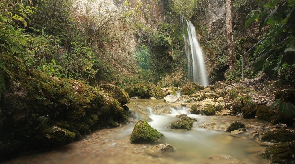 the beauty of tinggima wollo waterfall