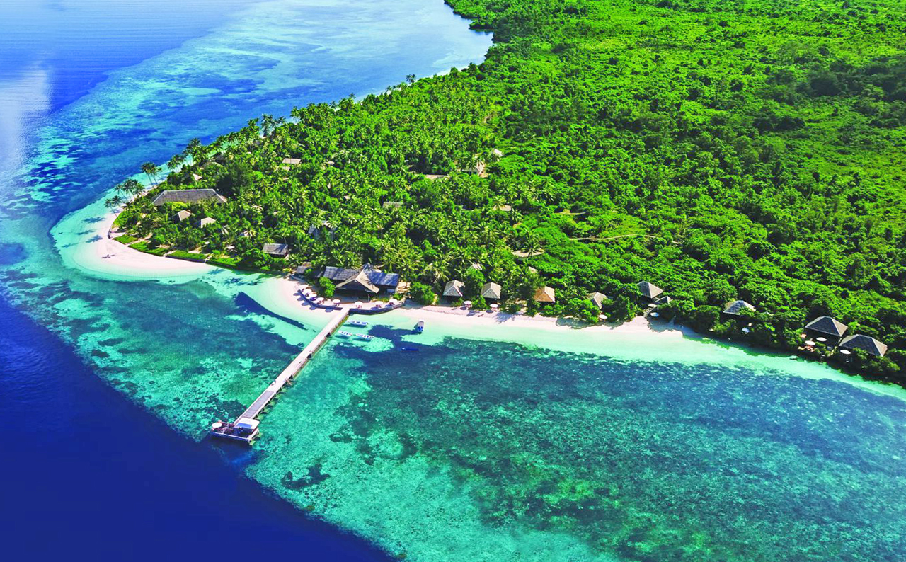 wakatobi aerial view