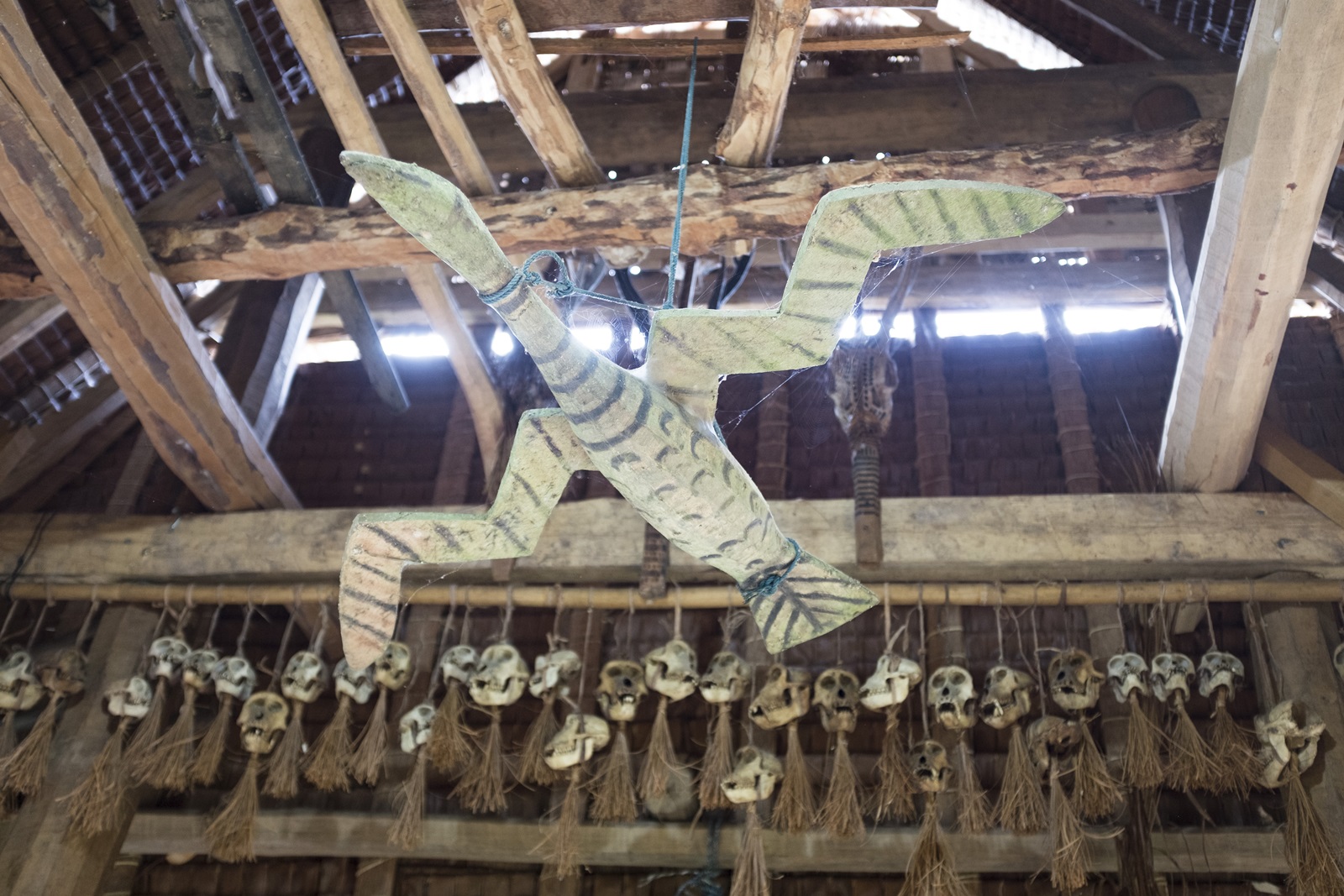 inside uma house of mentawai