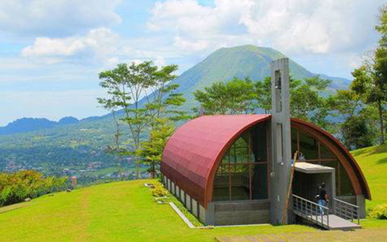 bukit doa tourist attraction in sulawesi