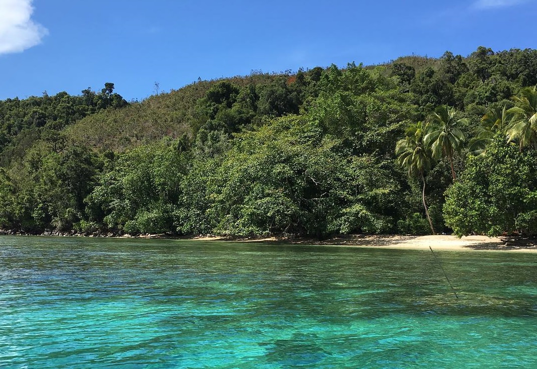 harlem beach in jayapura regency