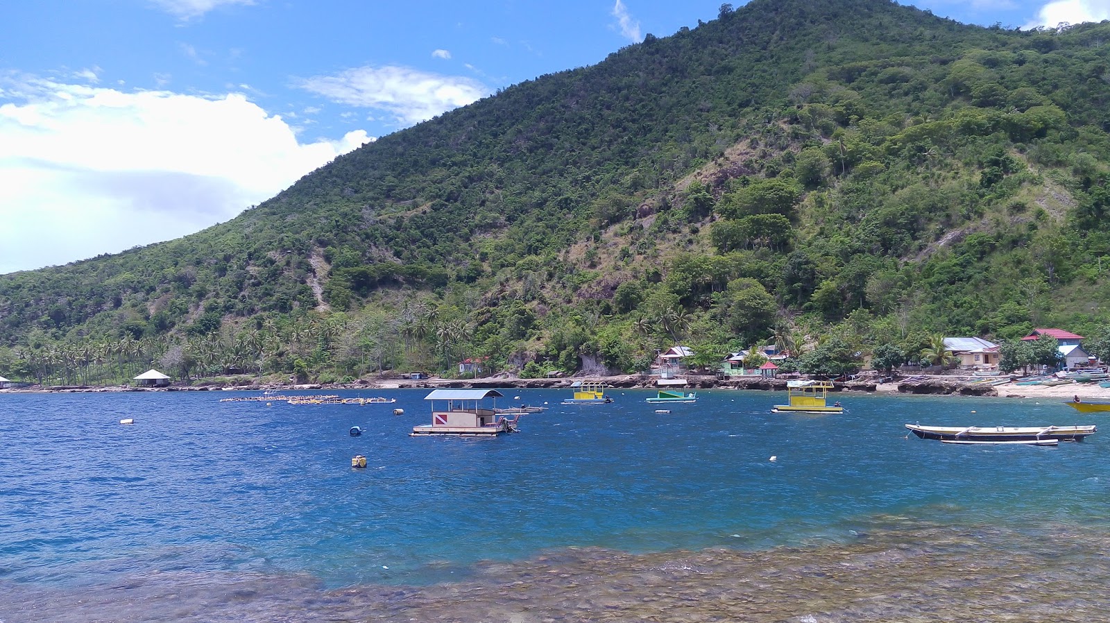 olele marine park in south coast of gorontalo