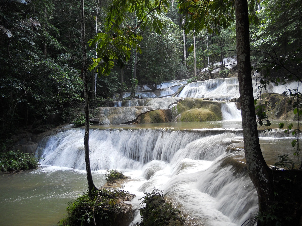 Moramo Waterfall in Southeast Sulawesi