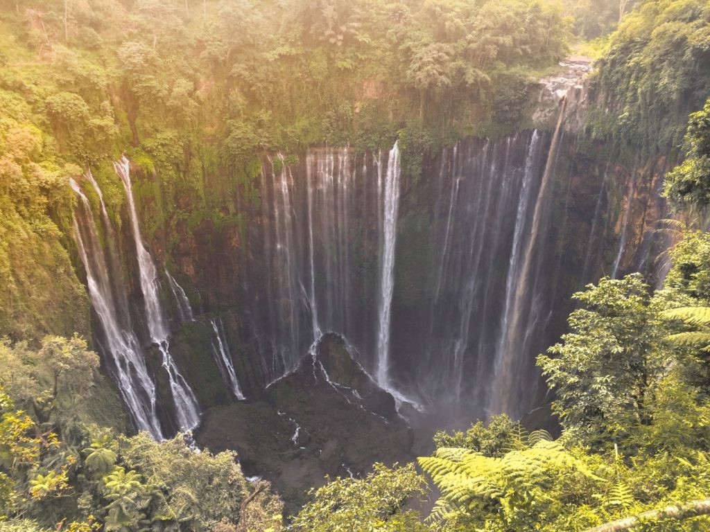 Sewu Waterfall in Central Java
