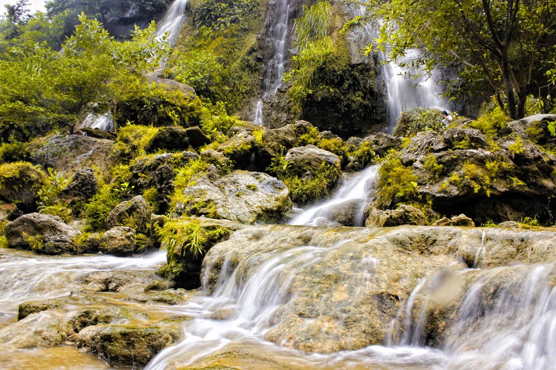 Sri Gethuk Waterfall in Yogyakarta