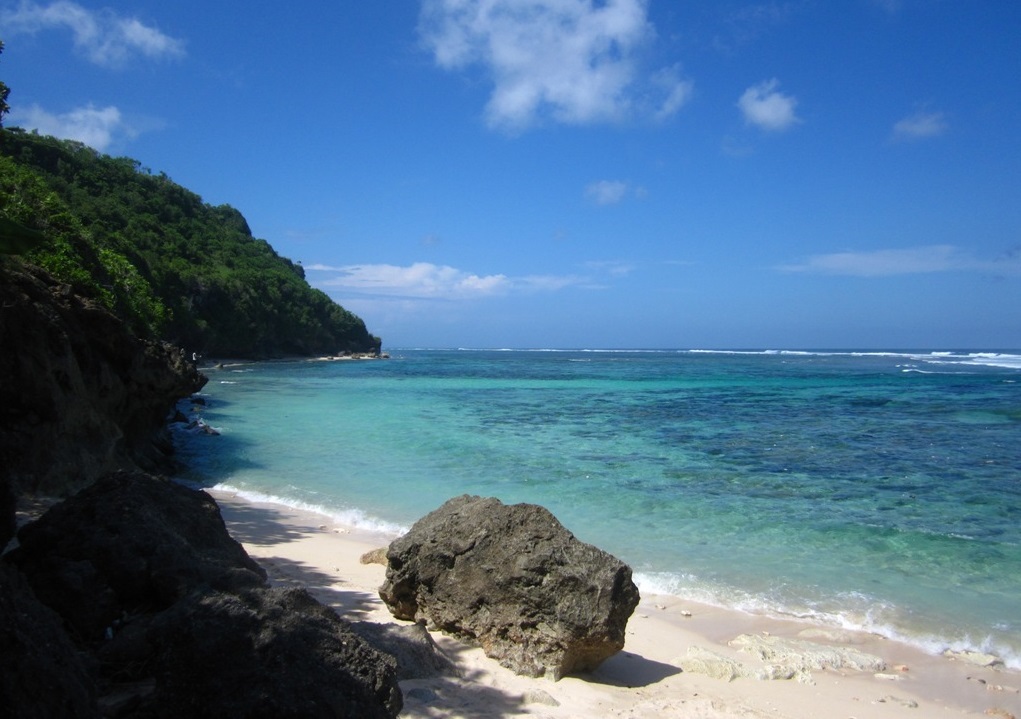 bali green bowl beach