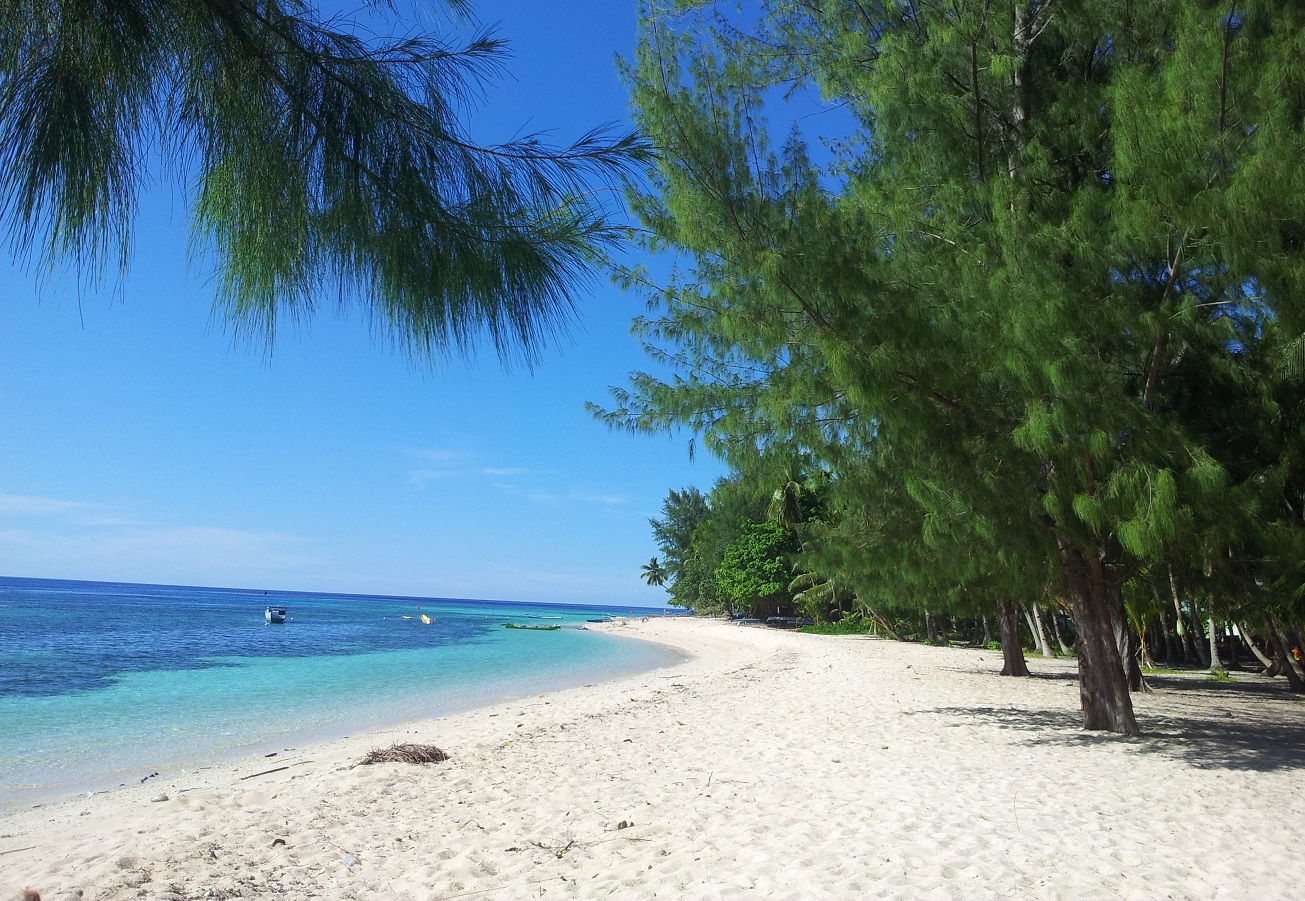 cemara beach in wakatobi islands
