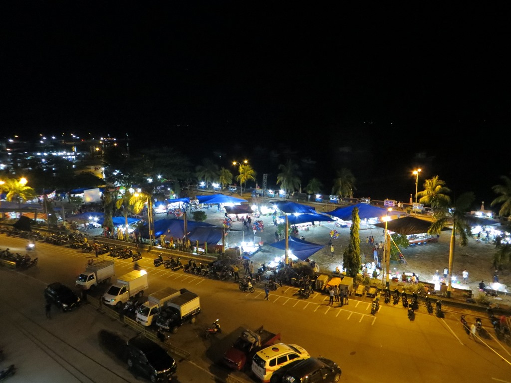 kamali beach in baubau city