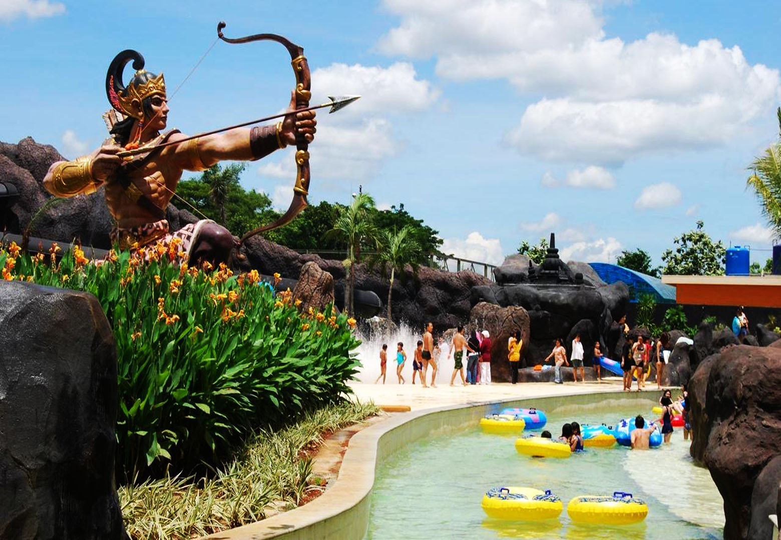 The next Indonesia best waterpark is Pandawa Water World