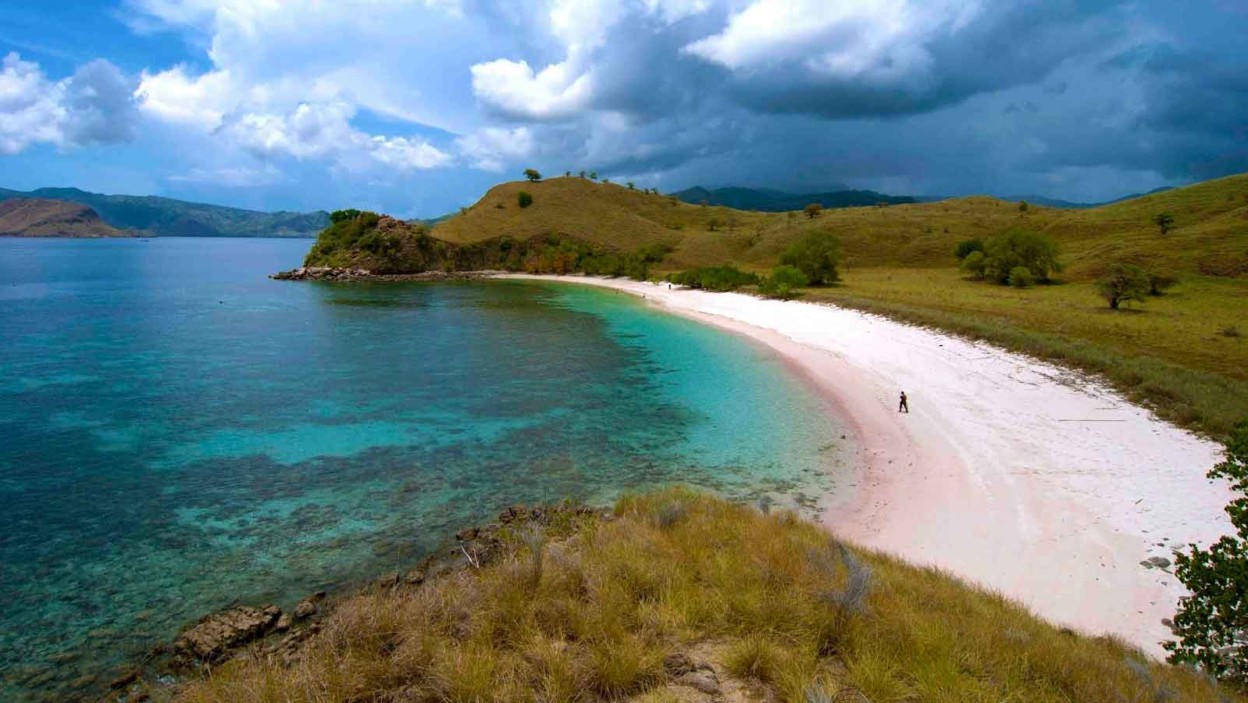 koka beach is one of stunning beaches in east nusa tenggara indonesia