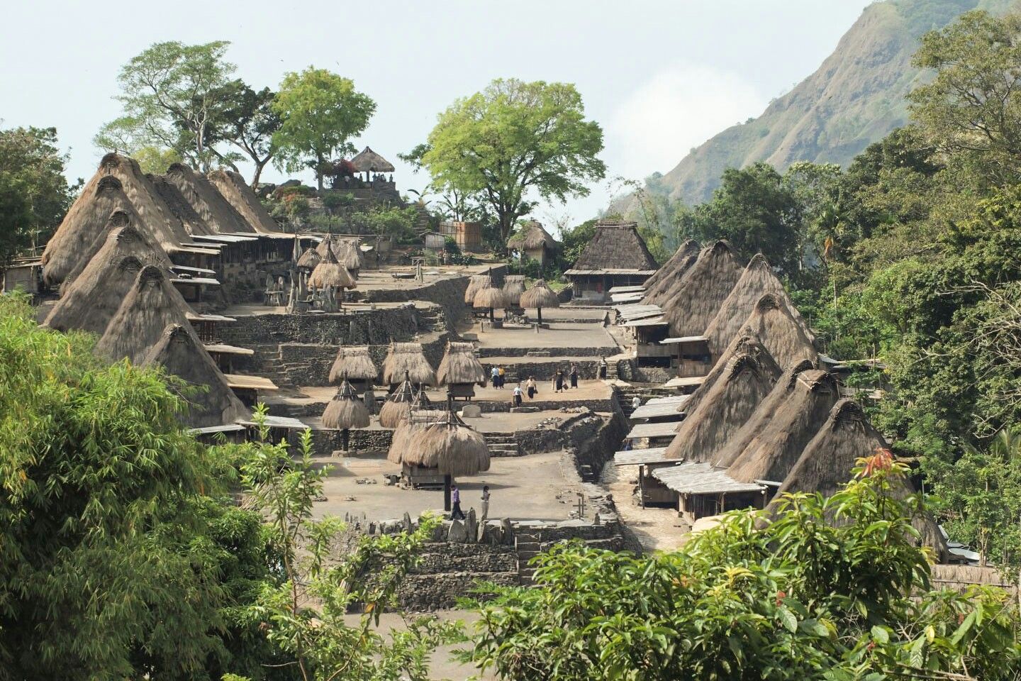 visit flores tradisional village during honeymoon journey