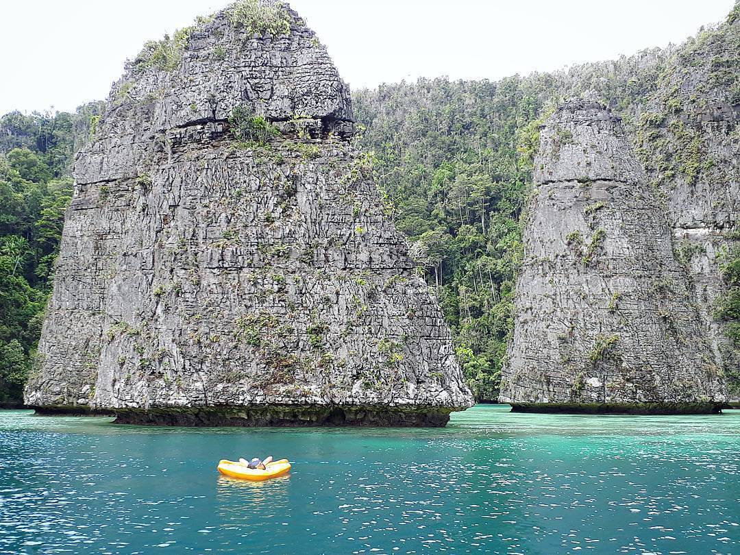 beautiful view of kabui bay area