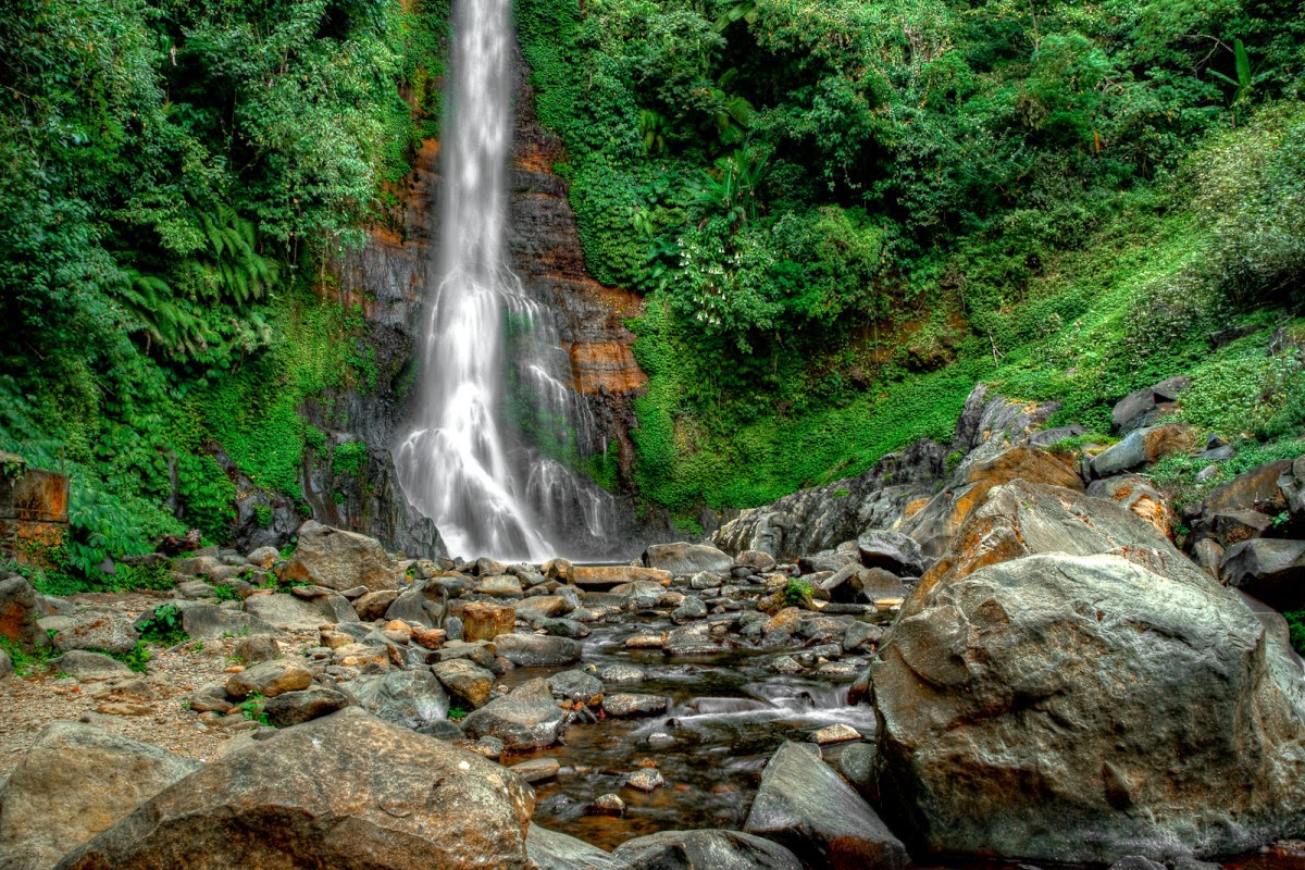 spiritual activity to gitgit waterfall bali