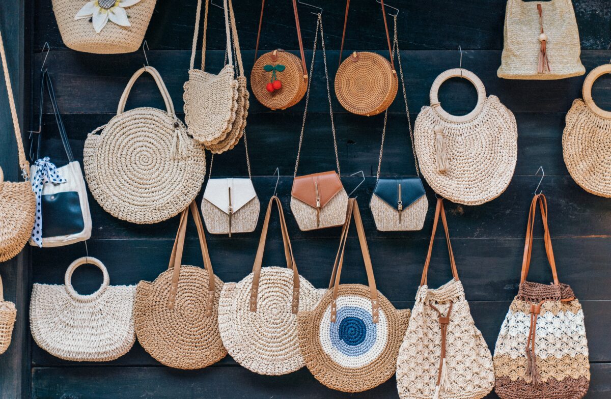 Rattan bags for souvenirs are both stylish and eco-friendly as they are made from natural materials