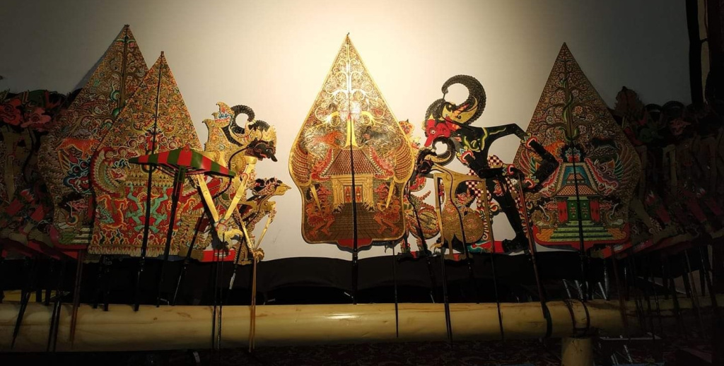 The history of Indonesia shadow puppetry is strongly linked to Hinduism and Buddhism