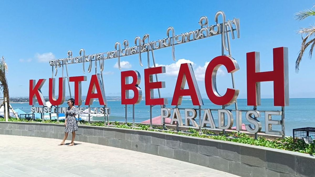 Kuta is the most famous and most crowded Bali hot spots