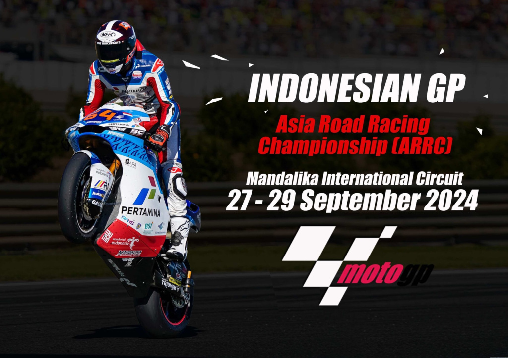 MotoGP racing event in Mandalika Lombok Indonesia