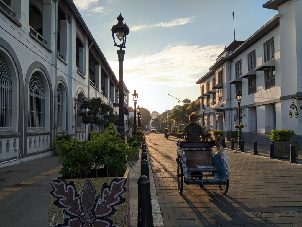 Semarang retains this historical legacy as an old town attractions in Central Java